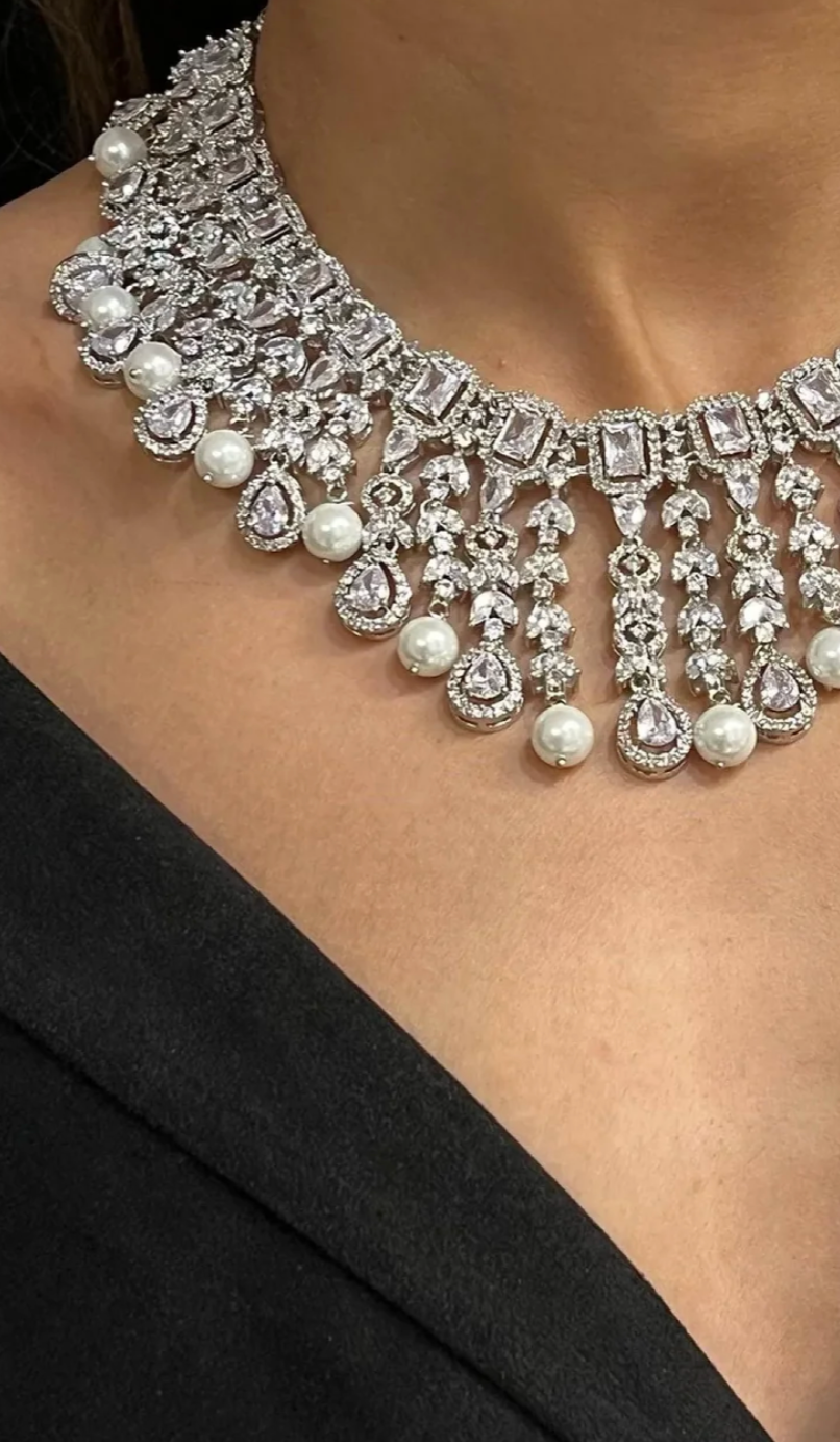 Sparkle & Tradition: How to Choose the Perfect Indian Diamond Necklace for Weddings and Festivals