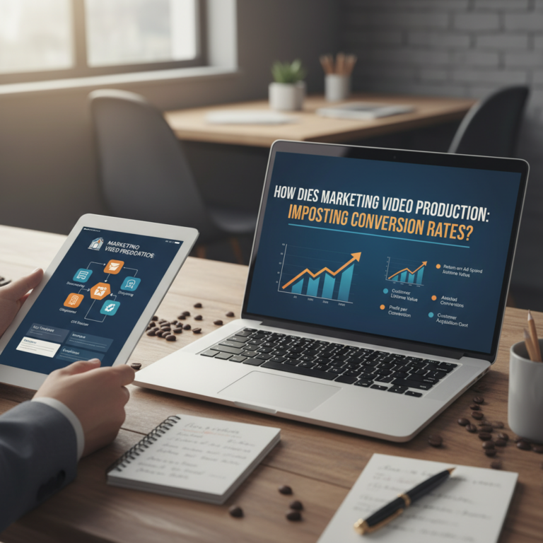 How Does Marketing Video Production Improve Conversion Rates?