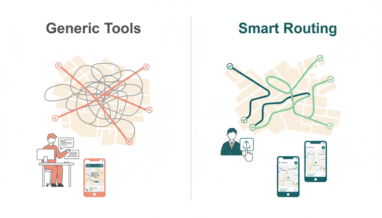 Route Planning for Home Service Businesses That Run 15+ Jobs a Day